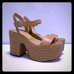 Schutz platform sandals